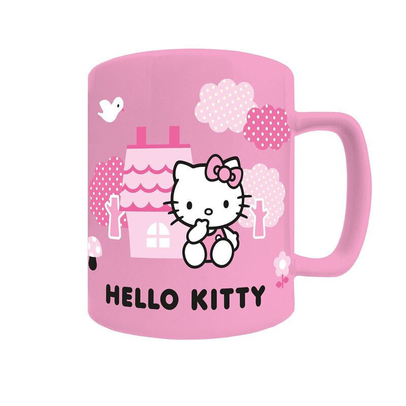 Taza funda de peluche Hello Kitty 440ml PYRAMID