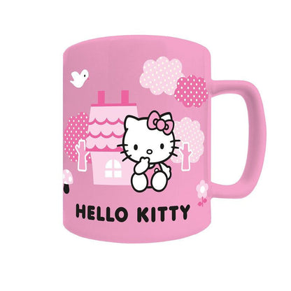 Taza funda de peluche Hello Kitty 440ml PYRAMID