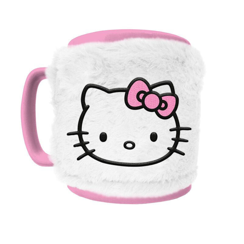 Taza funda de peluche Hello Kitty 440ml PYRAMID