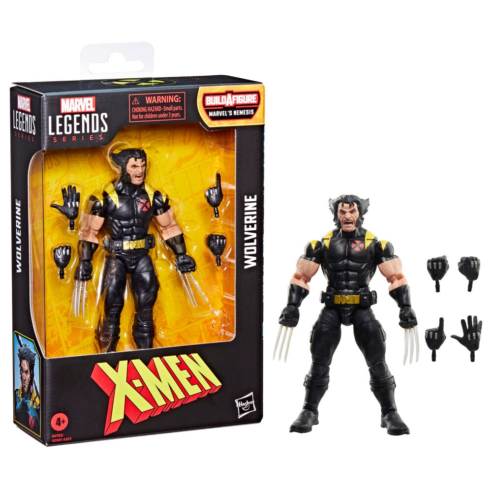 Figura Wolverine X-Men Marvel 15cm HASBRO