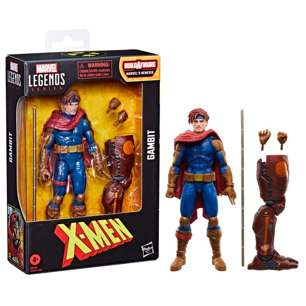 Figura Gambit X-Men Marvel 15cm HASBRO