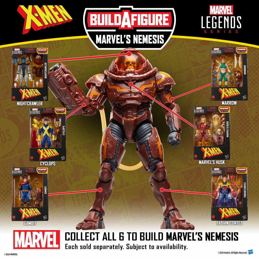 Figura Marrow X-Men Marvel 15cm HASBRO