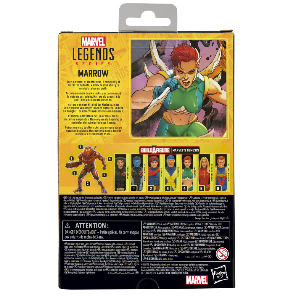 Figura Marrow X-Men Marvel 15cm HASBRO
