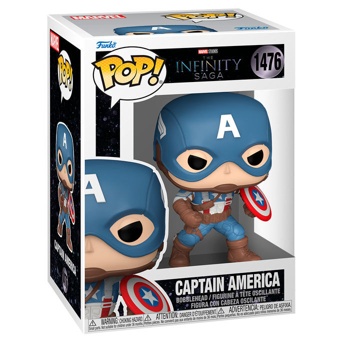Figura POP Marvel Infinity Saga Capitan America FUNKO