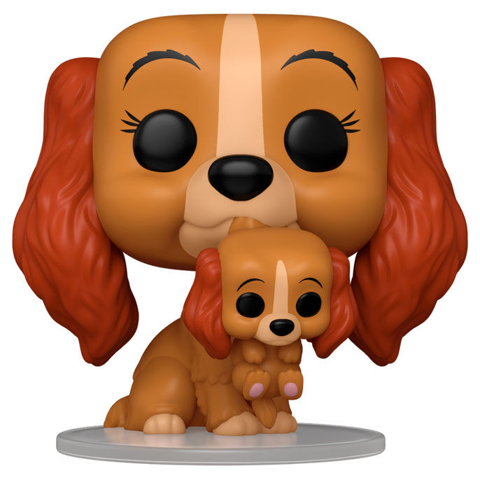 Figura POP Disney La Dama y el Vagabundo Lady with Puppy FUNKO