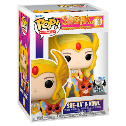 Figura POP She-Ra Princesa del Poder She-Ra & Kowl FUNKO