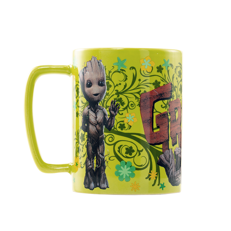 Taza funda de peluche Groot Guardianes de la Galaxia Marvel 440ml PYRAMID
