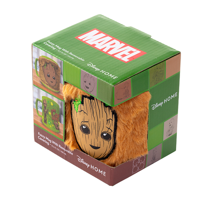 Taza funda de peluche Groot Guardianes de la Galaxia Marvel 440ml PYRAMID