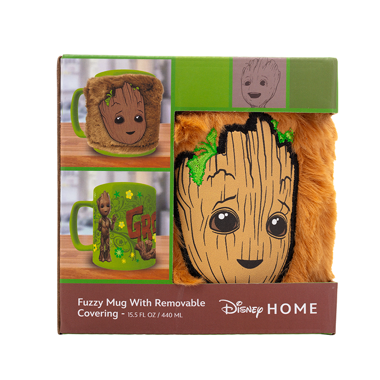 Taza funda de peluche Groot Guardianes de la Galaxia Marvel 440ml PYRAMID