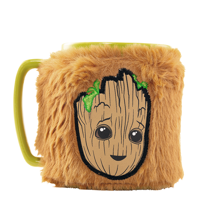 Taza funda de peluche Groot Guardianes de la Galaxia Marvel 440ml PYRAMID
