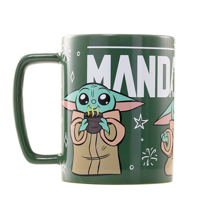 Taza funda de peluche Grogu Mandalorian Star Wars 440ml PYRAMID