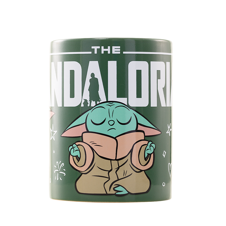Taza funda de peluche Grogu Mandalorian Star Wars 440ml PYRAMID