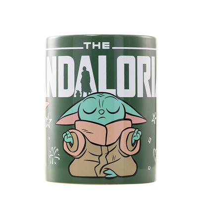 Taza funda de peluche Grogu Mandalorian Star Wars 440ml PYRAMID