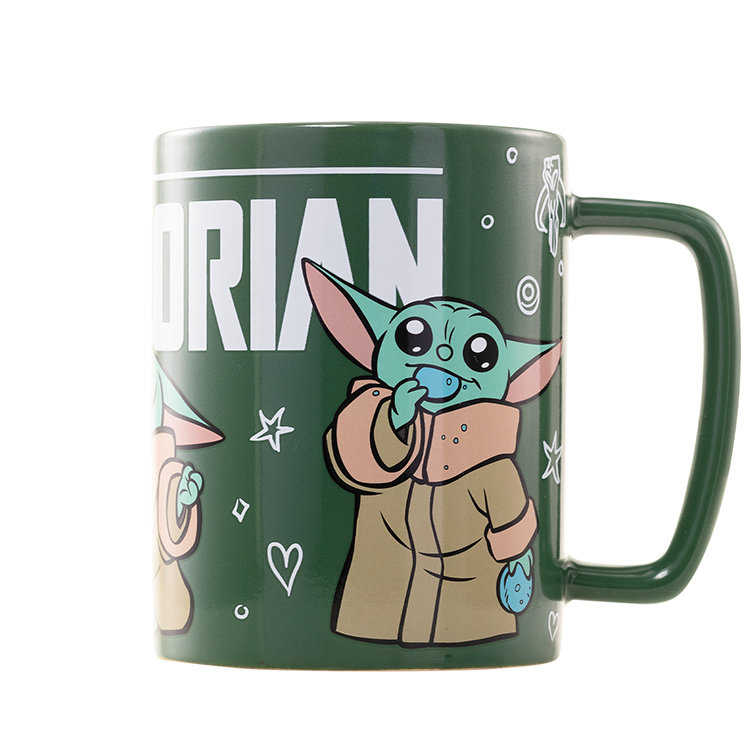 Taza funda de peluche Grogu Mandalorian Star Wars 440ml PYRAMID
