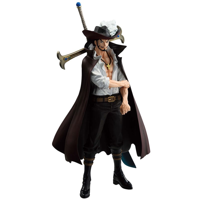 Figura Ichibansho Dracule Mihawk Beyond The Trials One Piece 25cm BANPRESTO