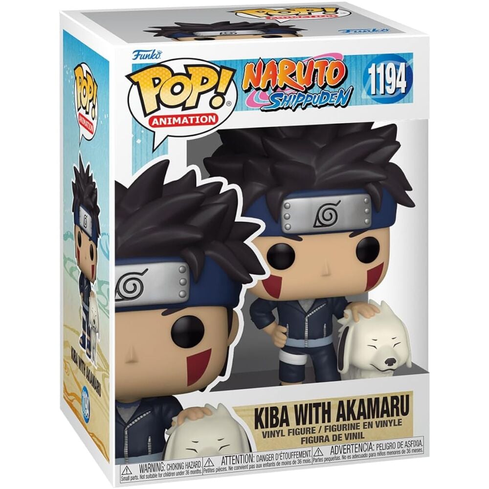 Figura POP Naruto Shippuden Kiba with Akamaru FUNKO