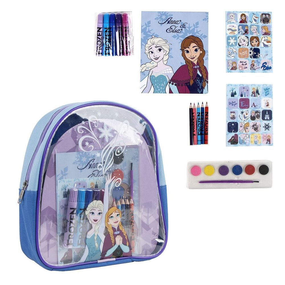 Set papeleria mochila Frozen Disney CERDÁ