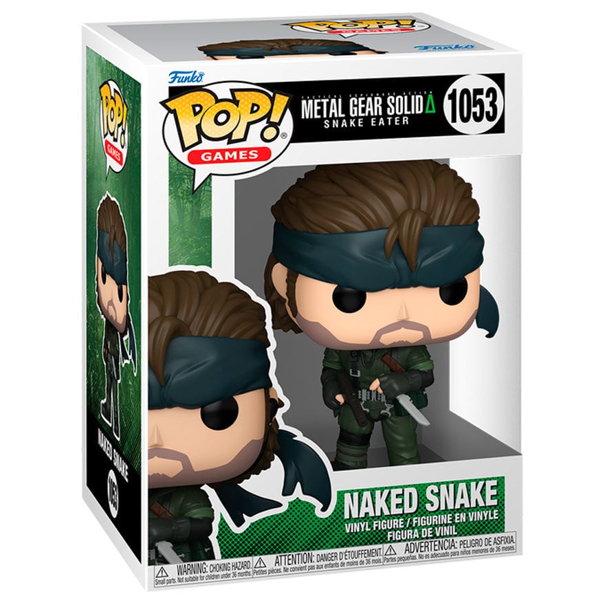Figura POP Metal Gear Solid Naked Snake FUNKO