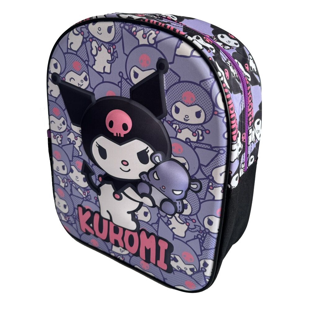 Mochila 3D Kuromi Hello Kitty 29cm MANENTI