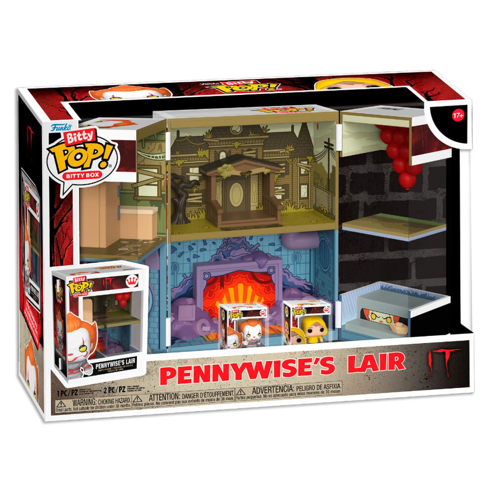 Figura Bitty POP Boxes IT Pennywise's Lair FUNKO
