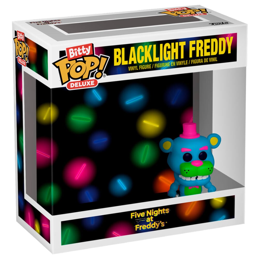 Figura Bitty POP Deluxe Five Night's at Freddy's Blacklight Freddy FUNKO