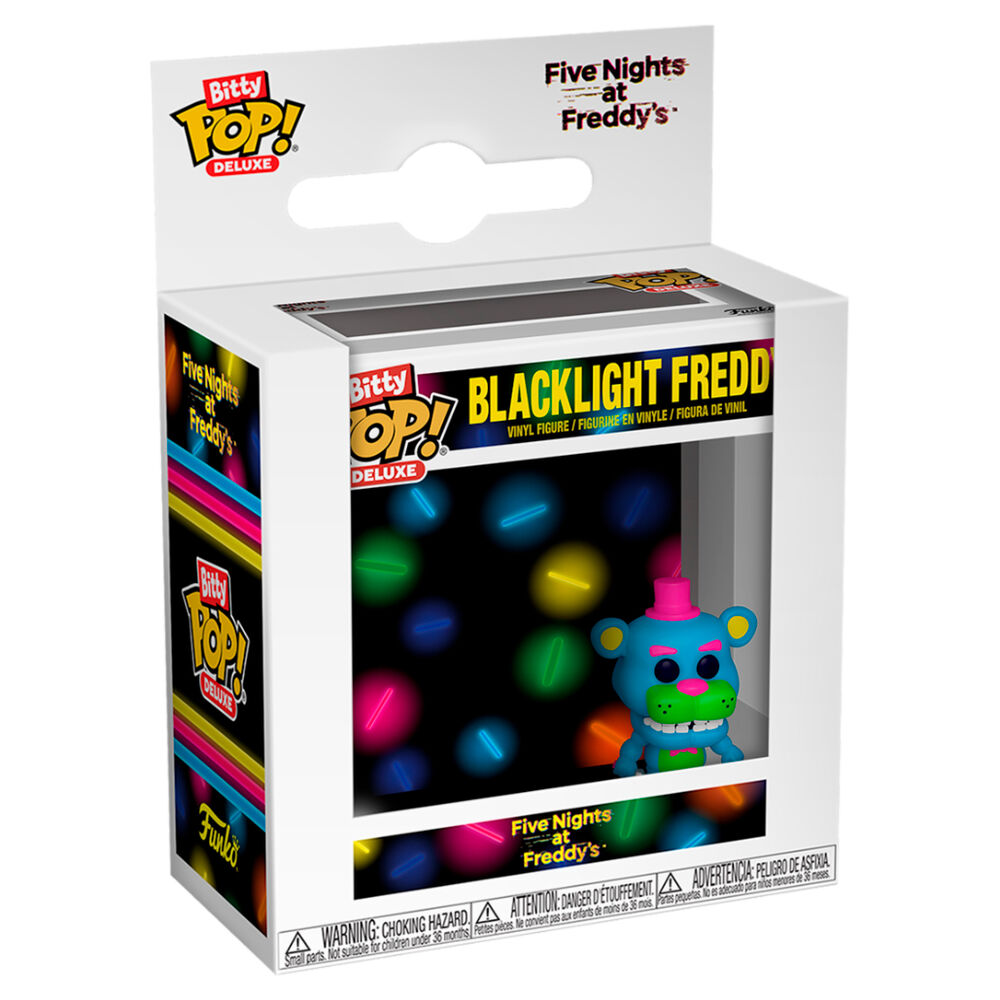 Figura Bitty POP Deluxe Five Night's at Freddy's Blacklight Freddy FUNKO