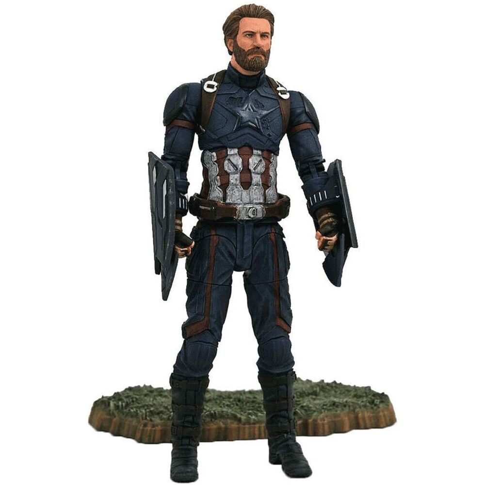 Figura articulada Capitan America Vengadores Avengers Marvel 18cm DIAMOND SELECT