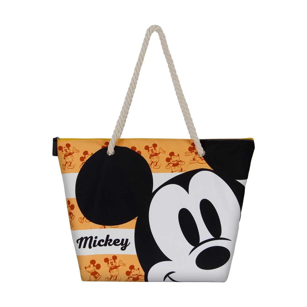 Bolsa playa Orange Mickey Disney KARACTERMANIA