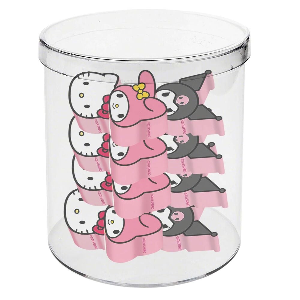 Cubo 12 Gomas Hello Kitty KARACTERMANIA