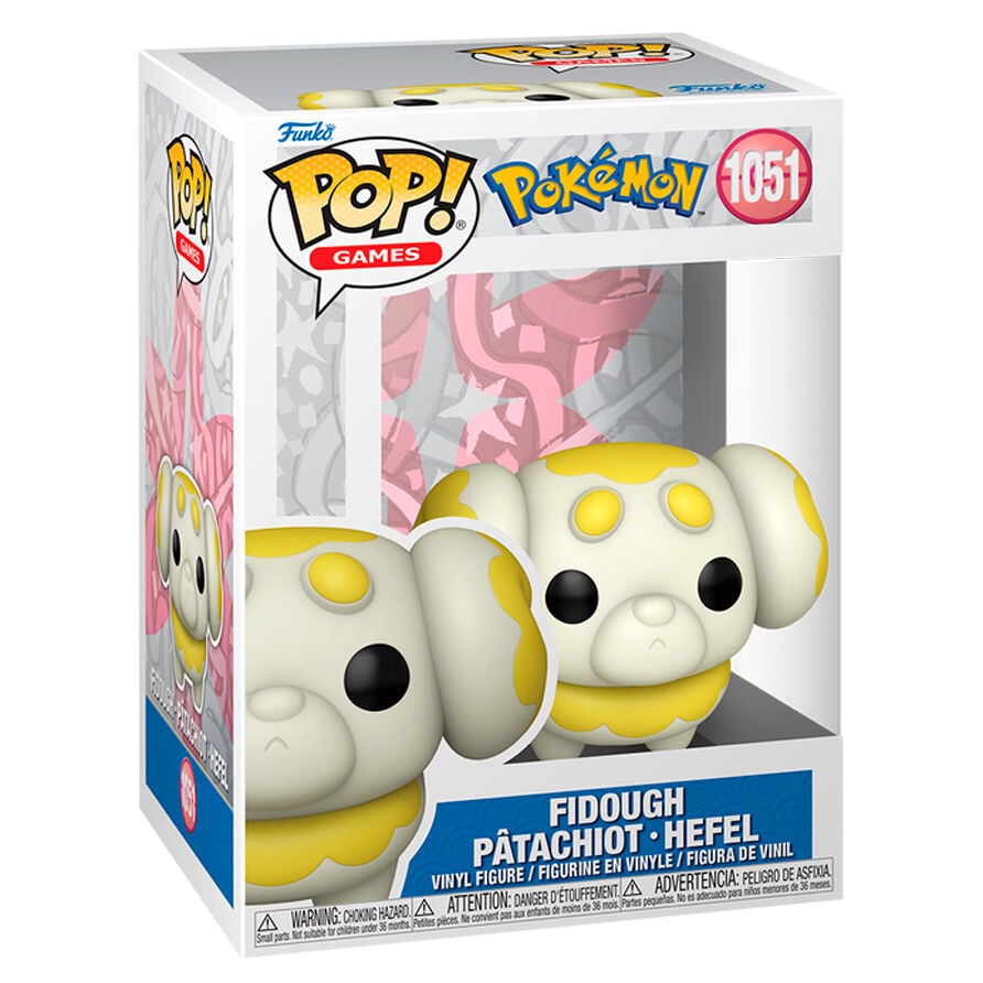 Figura POP Pokemon Fidough Patachiot Hefel FUNKO
