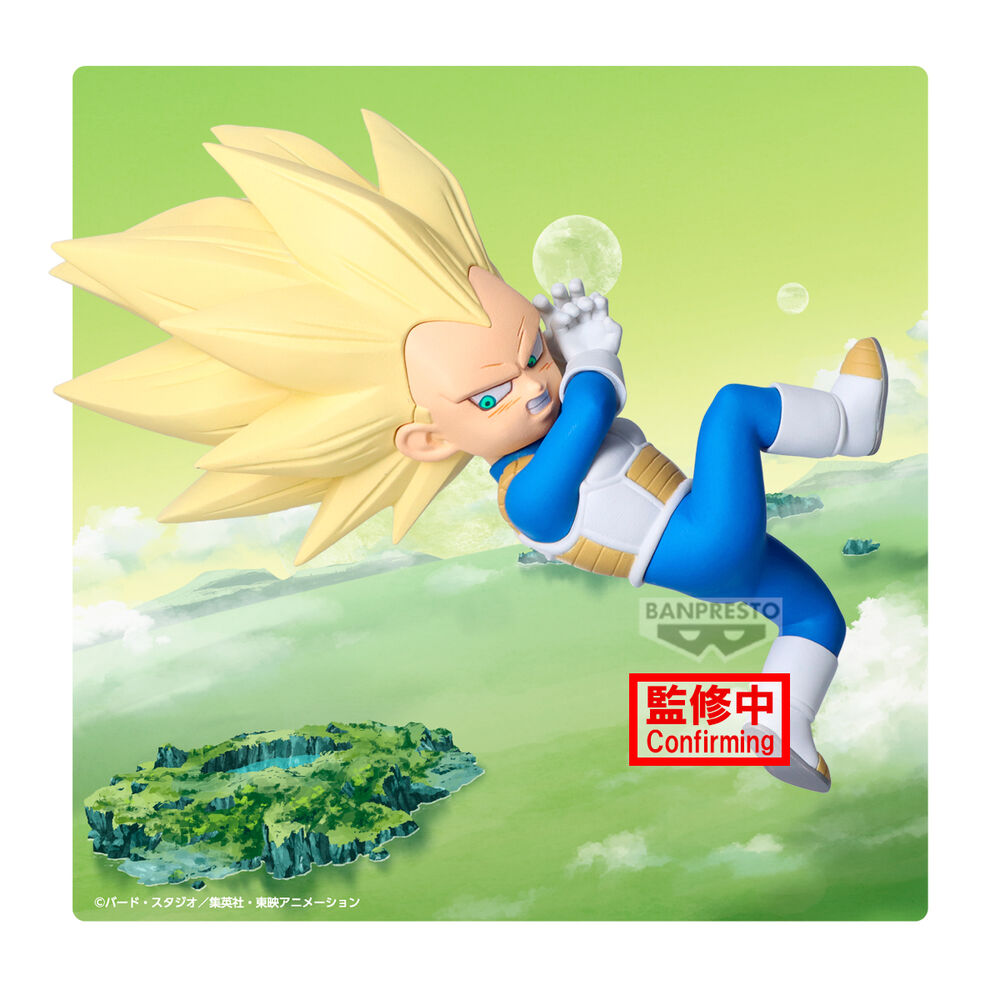 Figura Vegeta with panel Dragon Ball Daima 13cm BANPRESTO