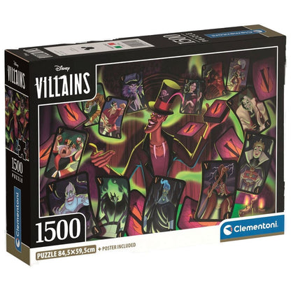 Puzzle Villanas Disney 1500pzs CLEMENTONI