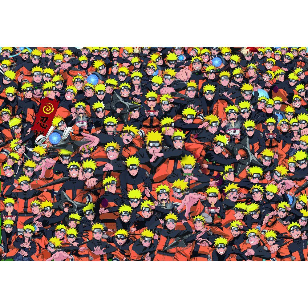 Puzzle Impossible Naruto Shippuden 1000pzs CLEMENTONI