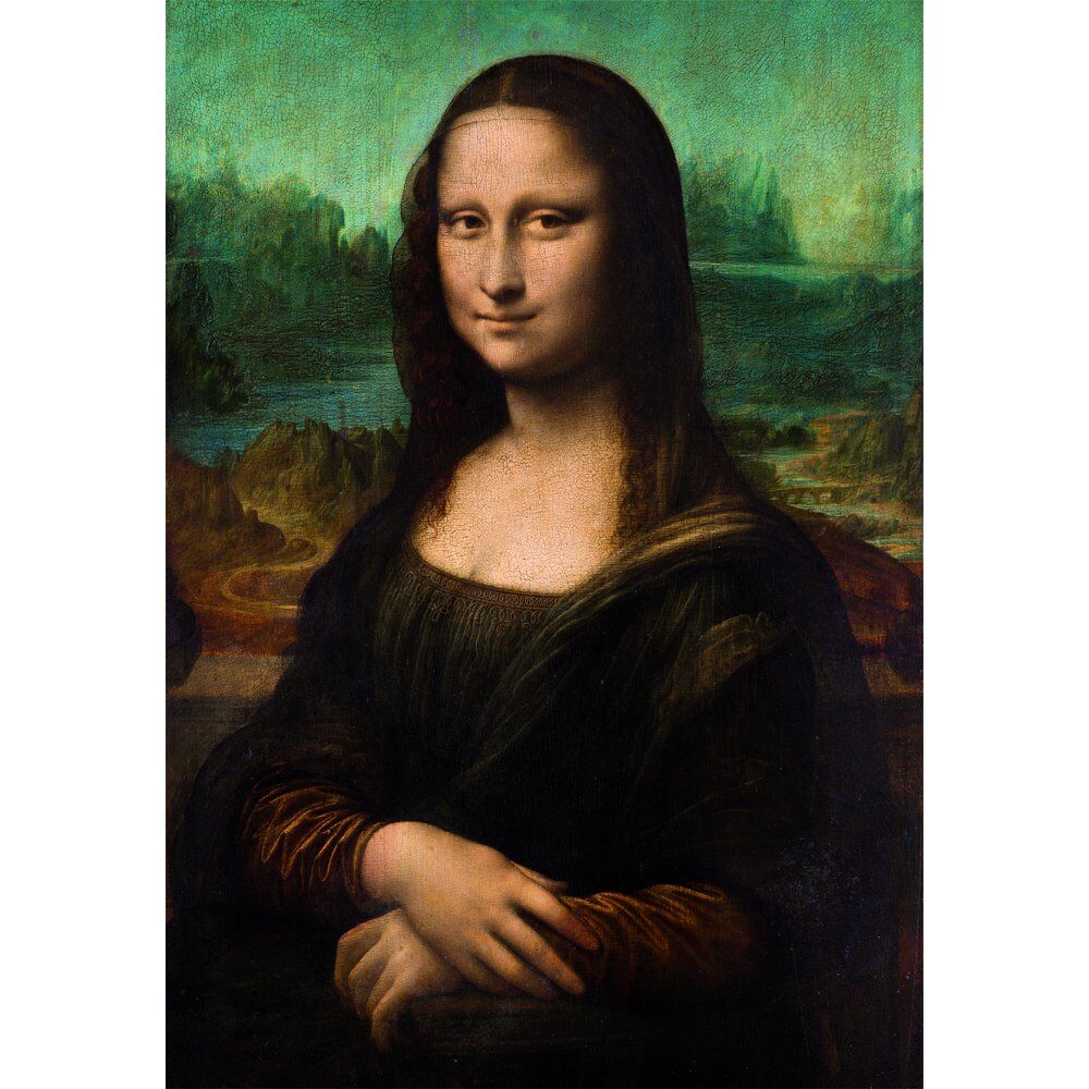 Puzzle Mona Lisa Leonardo Museum 1000pzs CLEMENTONI