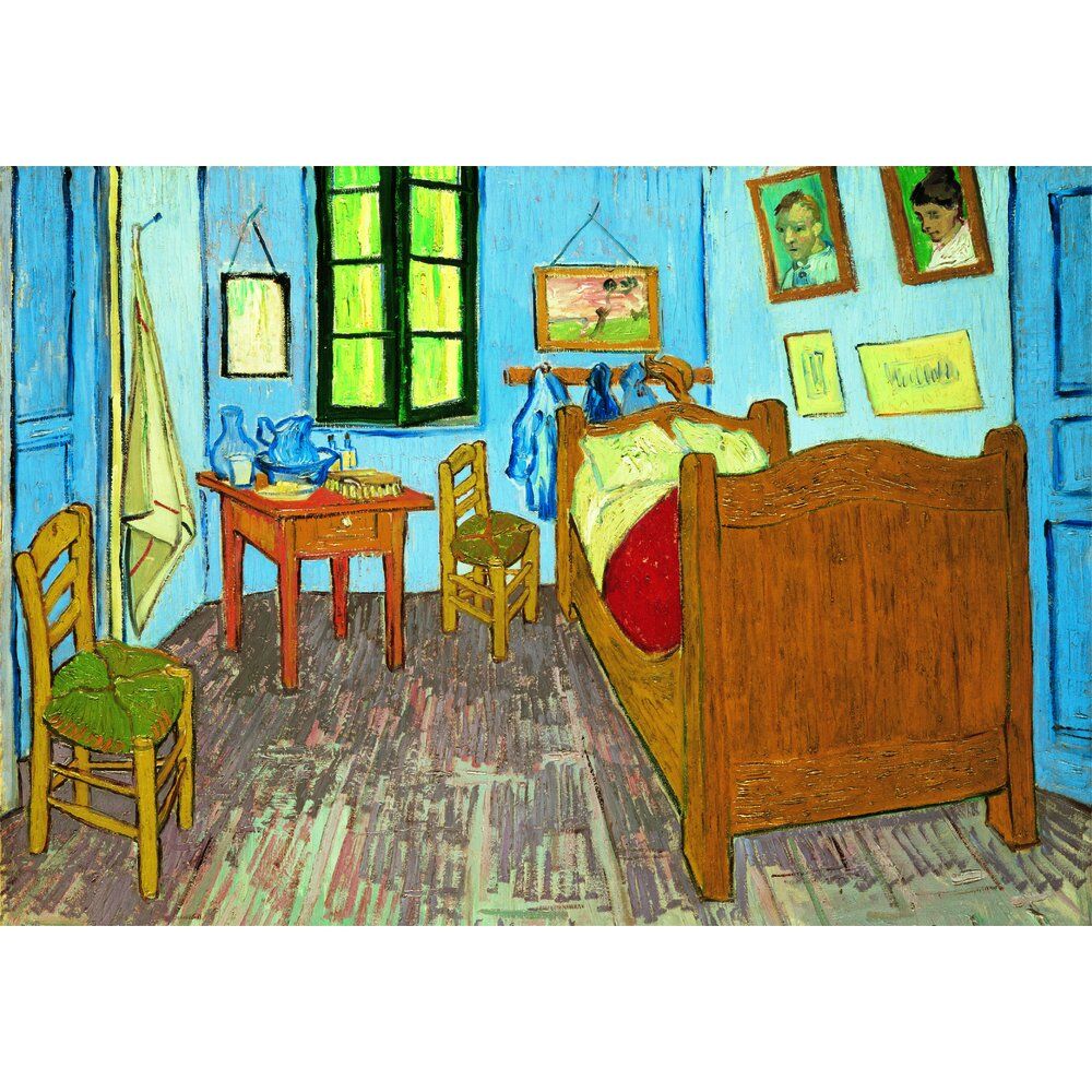 Puzzle Bedroom in Arles Van Gogh Museum 1000pzs CLEMENTONI