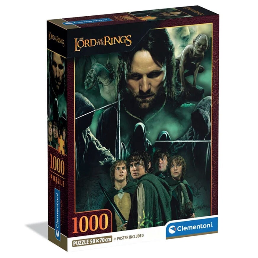 Puzzle El Señor de los Anillos 1000pzs CLEMENTONI