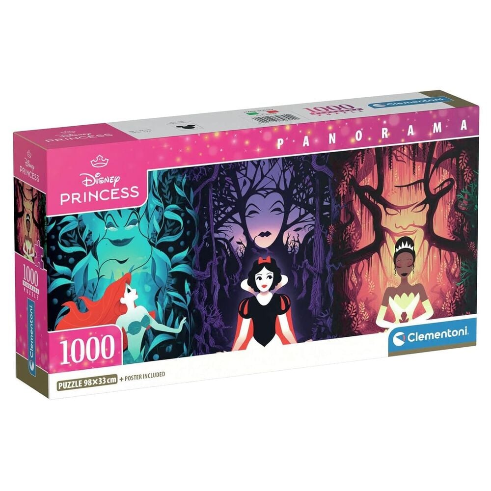 Puzzle Panorama Princesas Disney 1000pzs CLEMENTONI