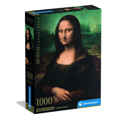 Puzzle Mona Lisa Leonardo Museum 1000pzs CLEMENTONI