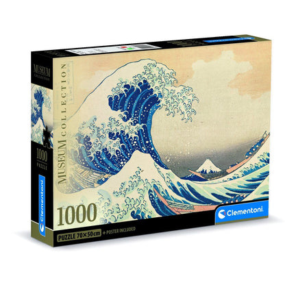 Puzzle The Great Wave Kokusai Museum 1000pzs CLEMENTONI