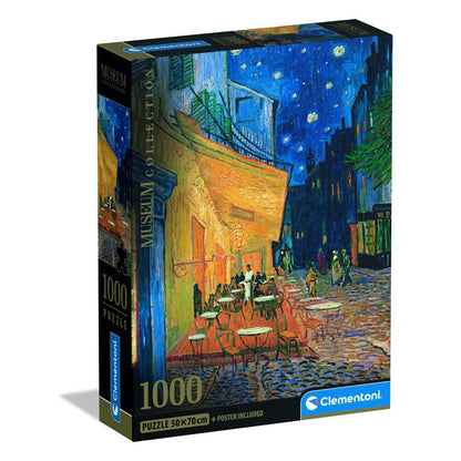 Puzzle Cafe Terrace at Night Van Gogh Museum 1000pzs CLEMENTONI