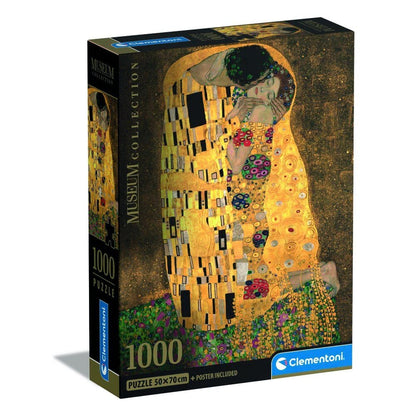 Puzzle The Kiss Klimt Museum 1000pzs CLEMENTONI