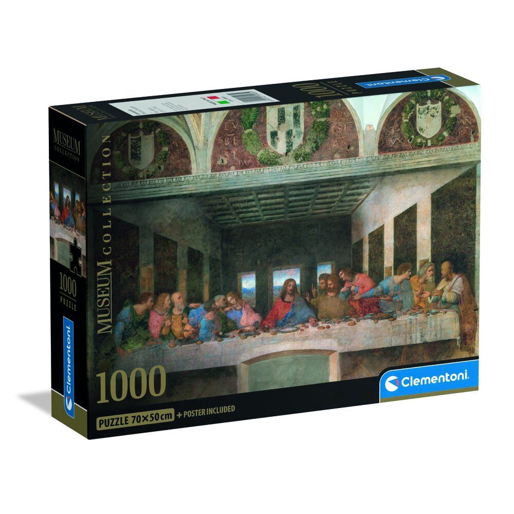 Puzzle The Last Supper Leonardo Museum 1000pzs CLEMENTONI