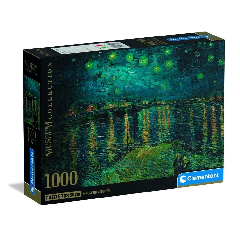 Puzzle Starry Night Over the Rhone Van Gogh Museum 1000pzs CLEMENTONI