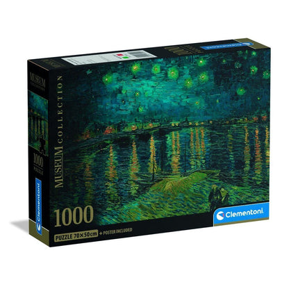 Puzzle Starry Night Over the Rhone Van Gogh Museum 1000pzs CLEMENTONI