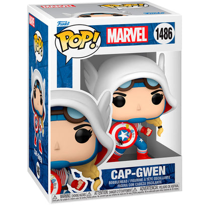 Figura POP Marvel Cap-Gwen FUNKO