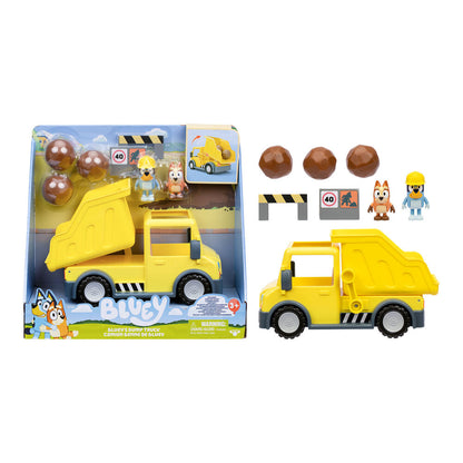 Camion Volquete + figuras Bluey FAMOSA