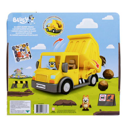 Camion Volquete + figuras Bluey FAMOSA