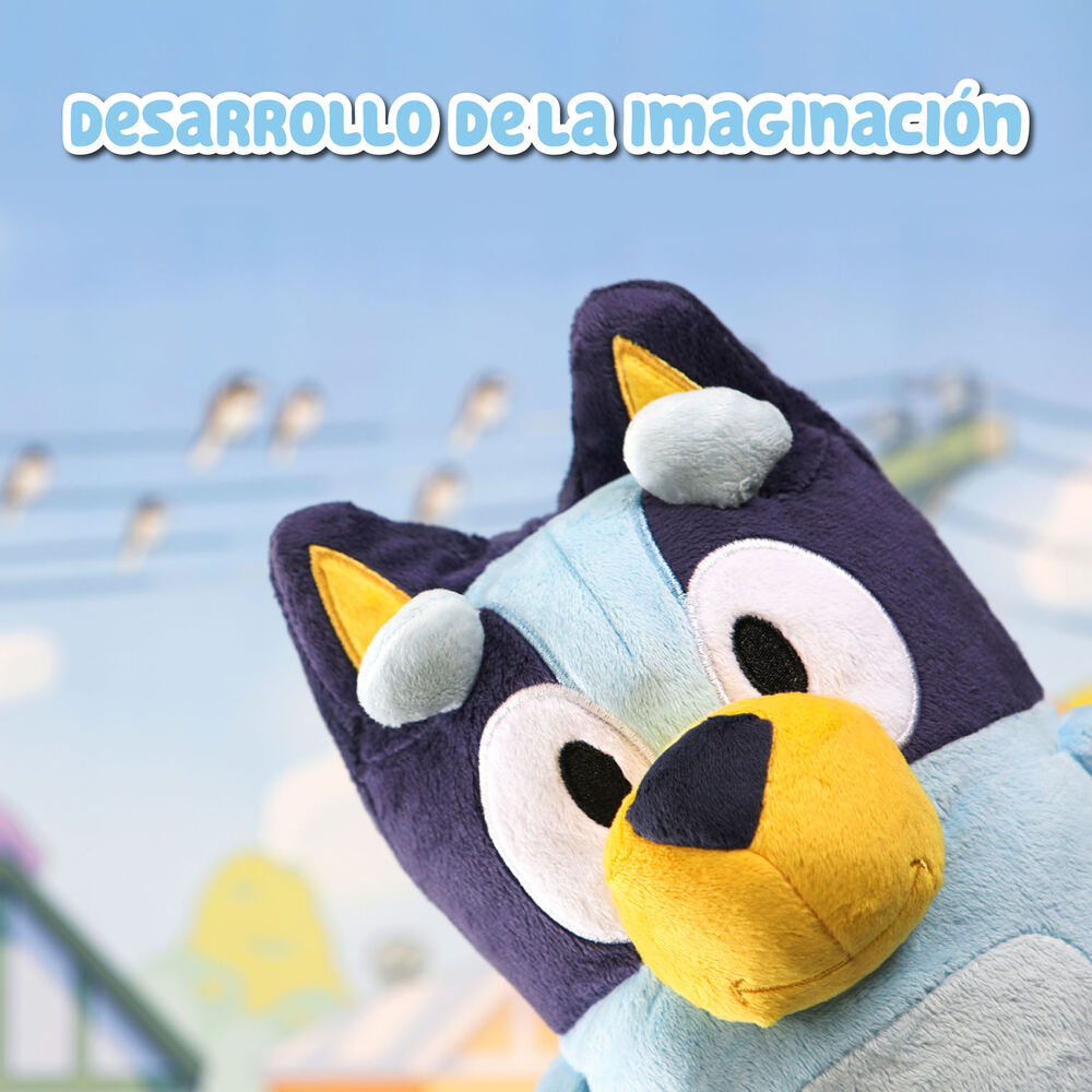 Peluche parlante Bluey 25cm FAMOSA