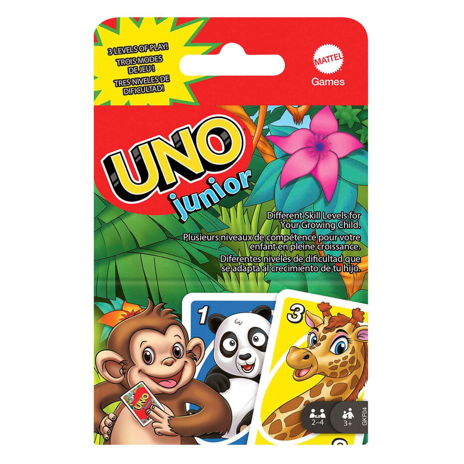 Juego cartas UNO Junior MATTEL