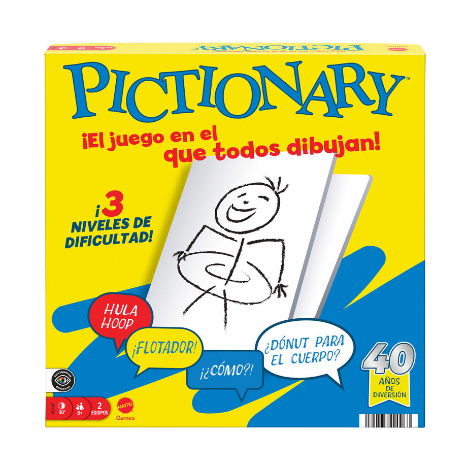 Juego mesa Pictionary español MATTEL